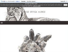 Tablet Screenshot of diegortegalonso.com
